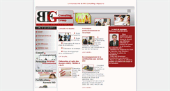 Desktop Screenshot of beg-cg.com