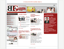 Tablet Screenshot of beg-cg.com